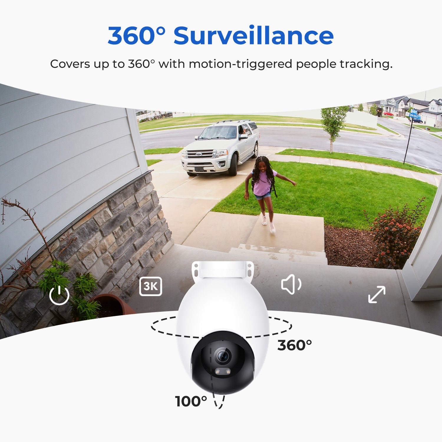 IMILAB EC6 3K WiFi Plug-in Spotlight Camera