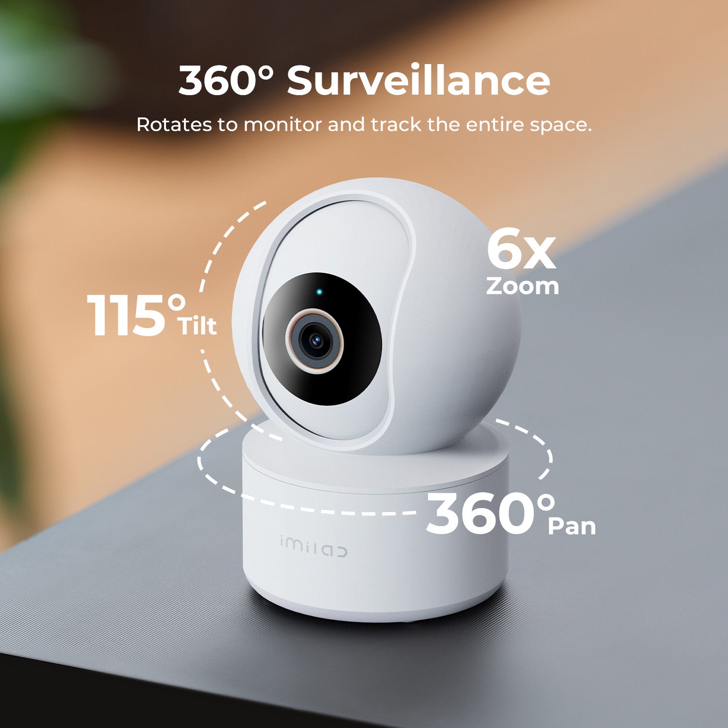 IMILAB C22 3K WiFi Plug-in Indoor Camera