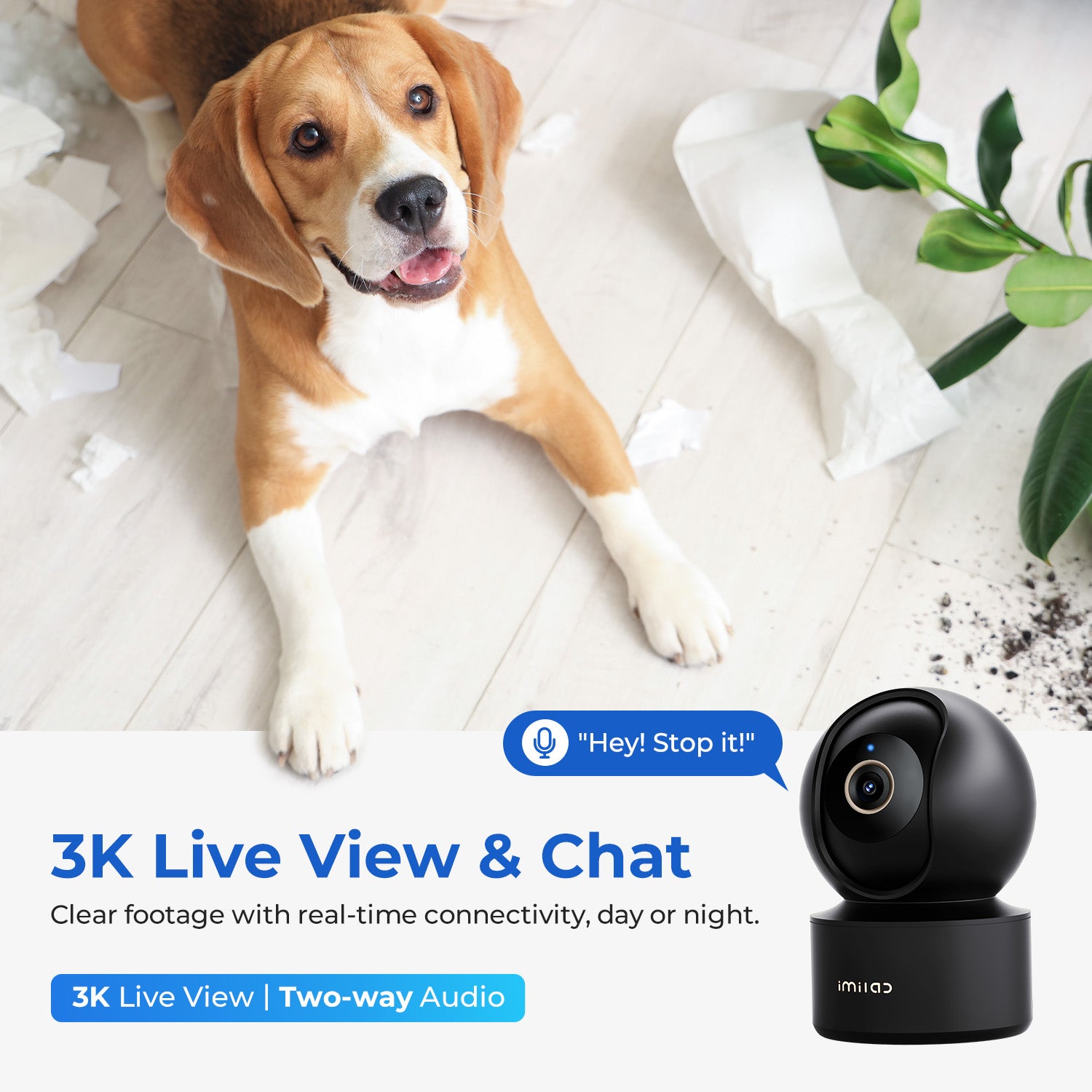 IMILAB C22 3K WiFi Plug-in Indoor Camera