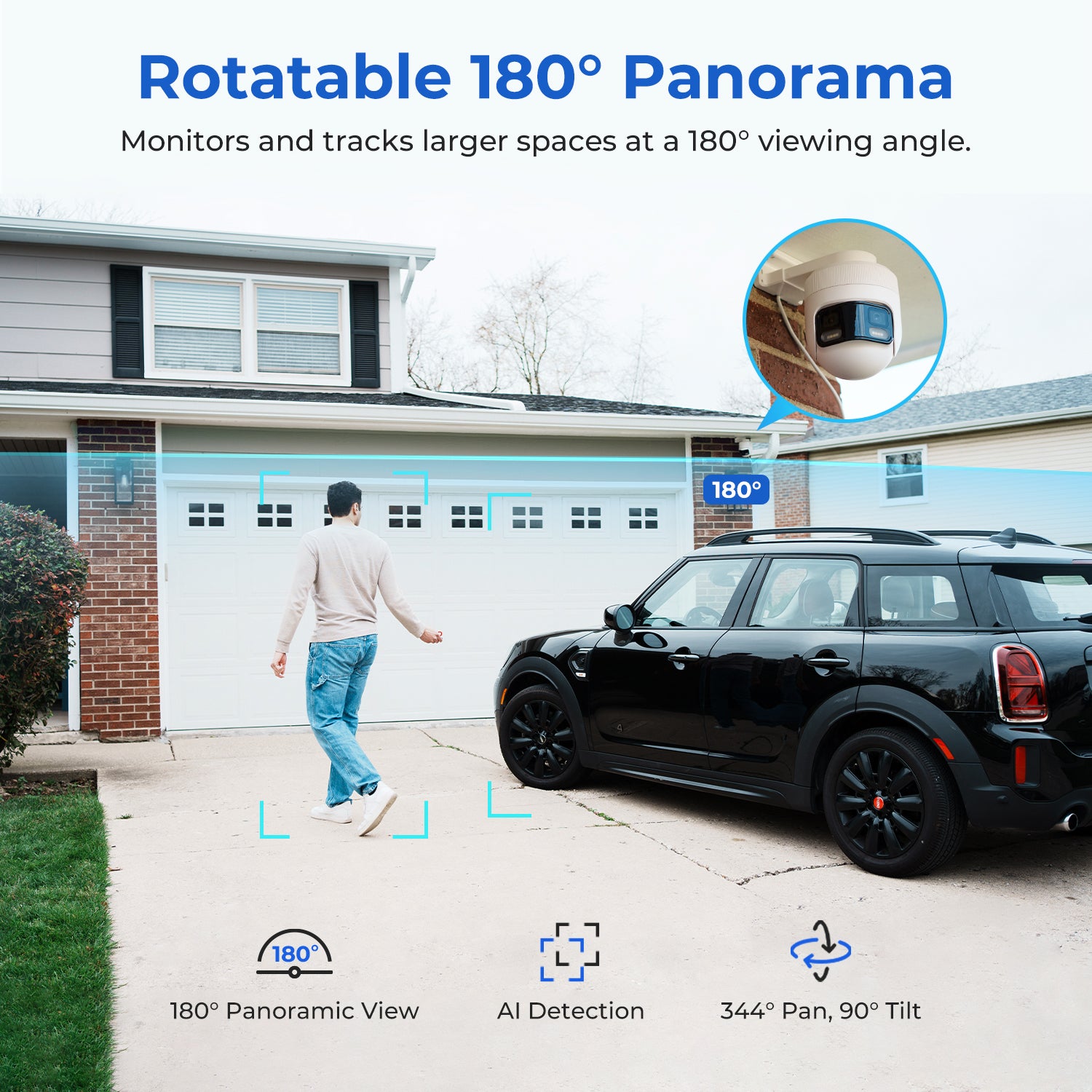 【Coming Soon】IMILAB EC6 Panorama 3.5K WiFi Plug-in Spotlight Camera