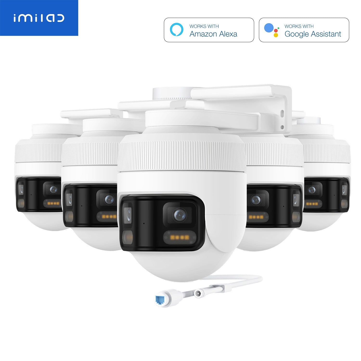 【Coming Soon】IMILAB EC6 Panorama 3.5K WiFi Plug-in Spotlight Camera