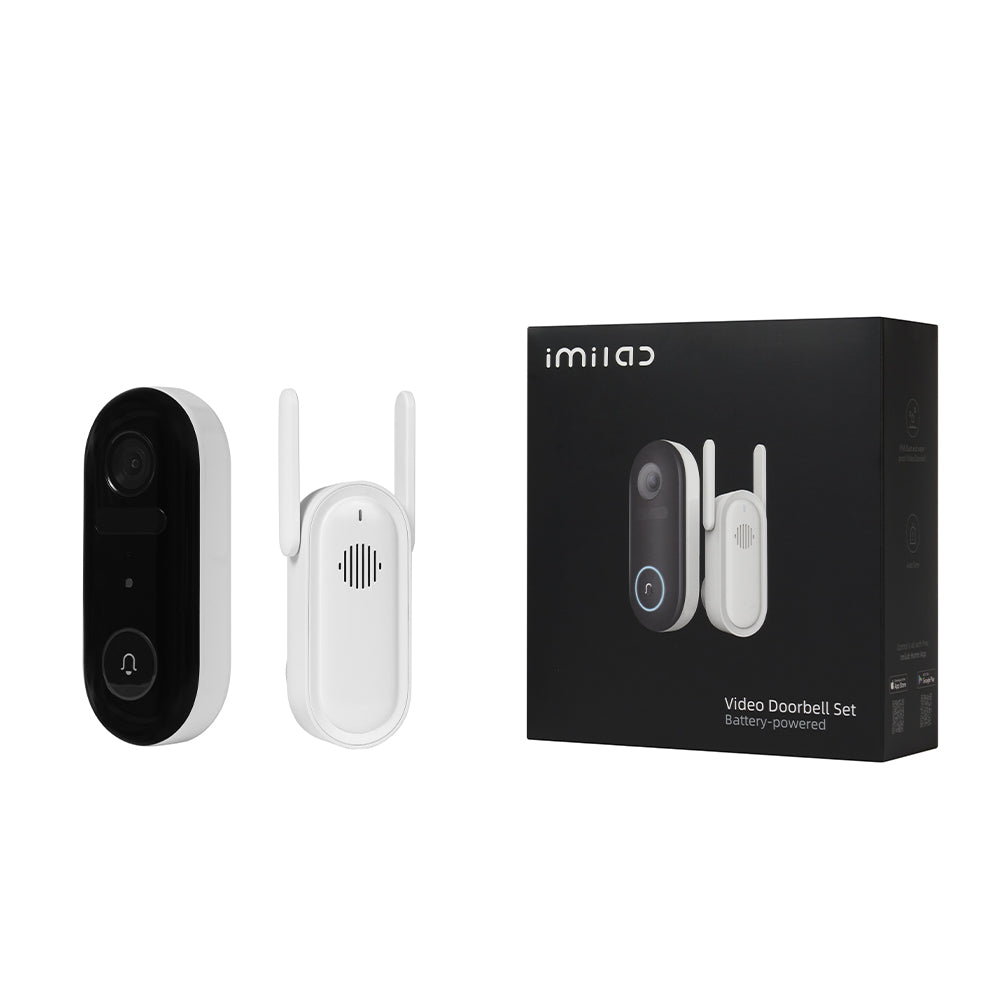 Arlo Wireless Smart Video Doorbell in White in the Video Doorbells